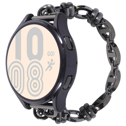 22mm Universal elegant stainless steel watch strap - Black#serie_3