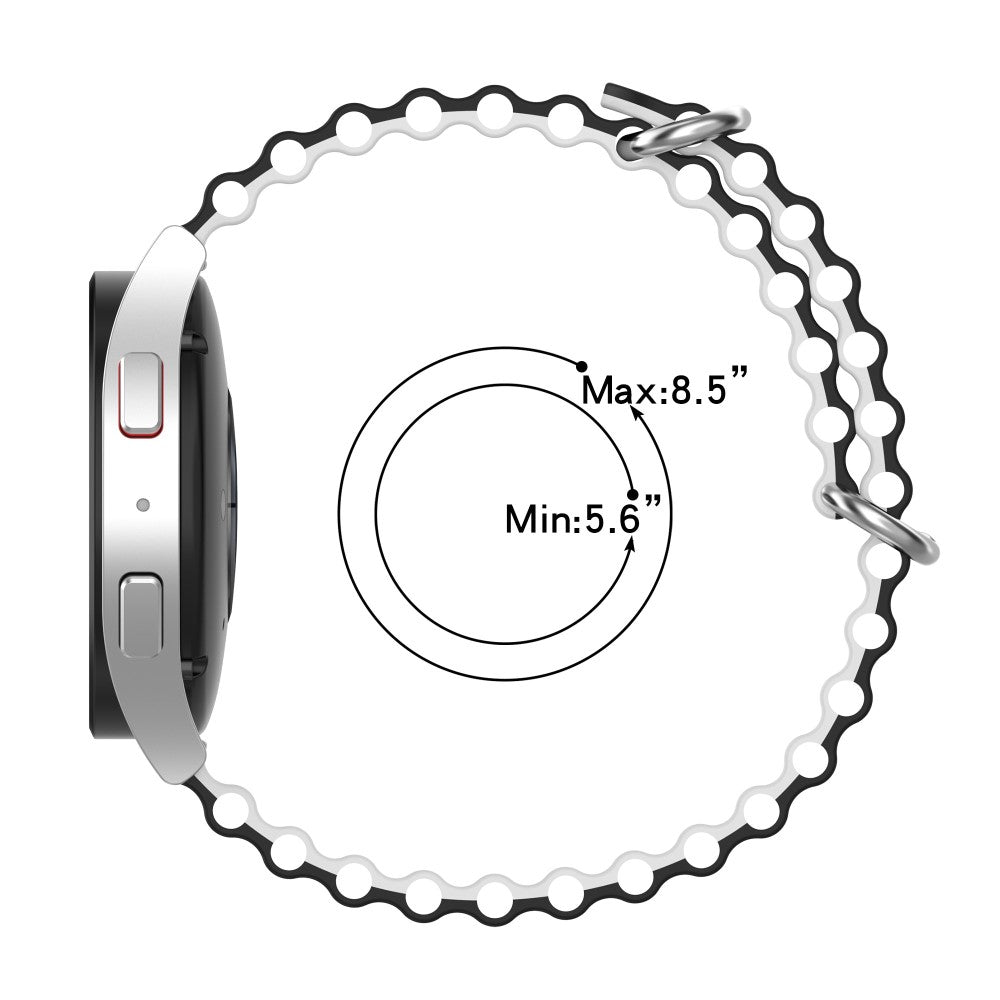 Mega hårdfør Universal Silikone Rem - Gul#serie_6