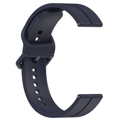 Meget Flot Silikone Universal Rem passer til Smartwatch - Blå#serie_4