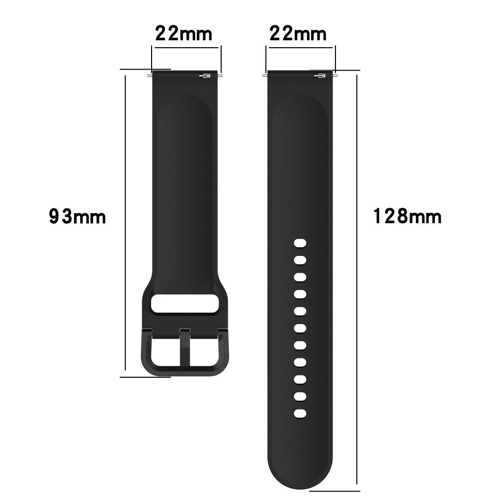 Meget Flot Silikone Universal Rem passer til Smartwatch - Pink#serie_6