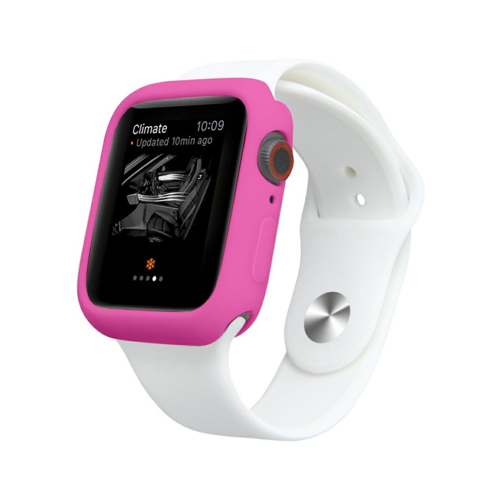 Apple Watch Series 7 41mm  Silikone Bumper  - Pink#serie_1