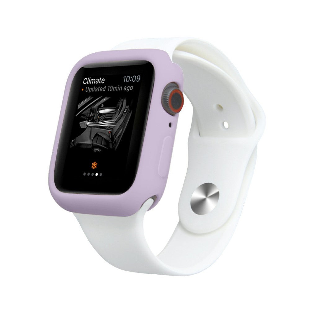 Apple Watch Series 7 41mm  Silikone Bumper  - Lilla#serie_16