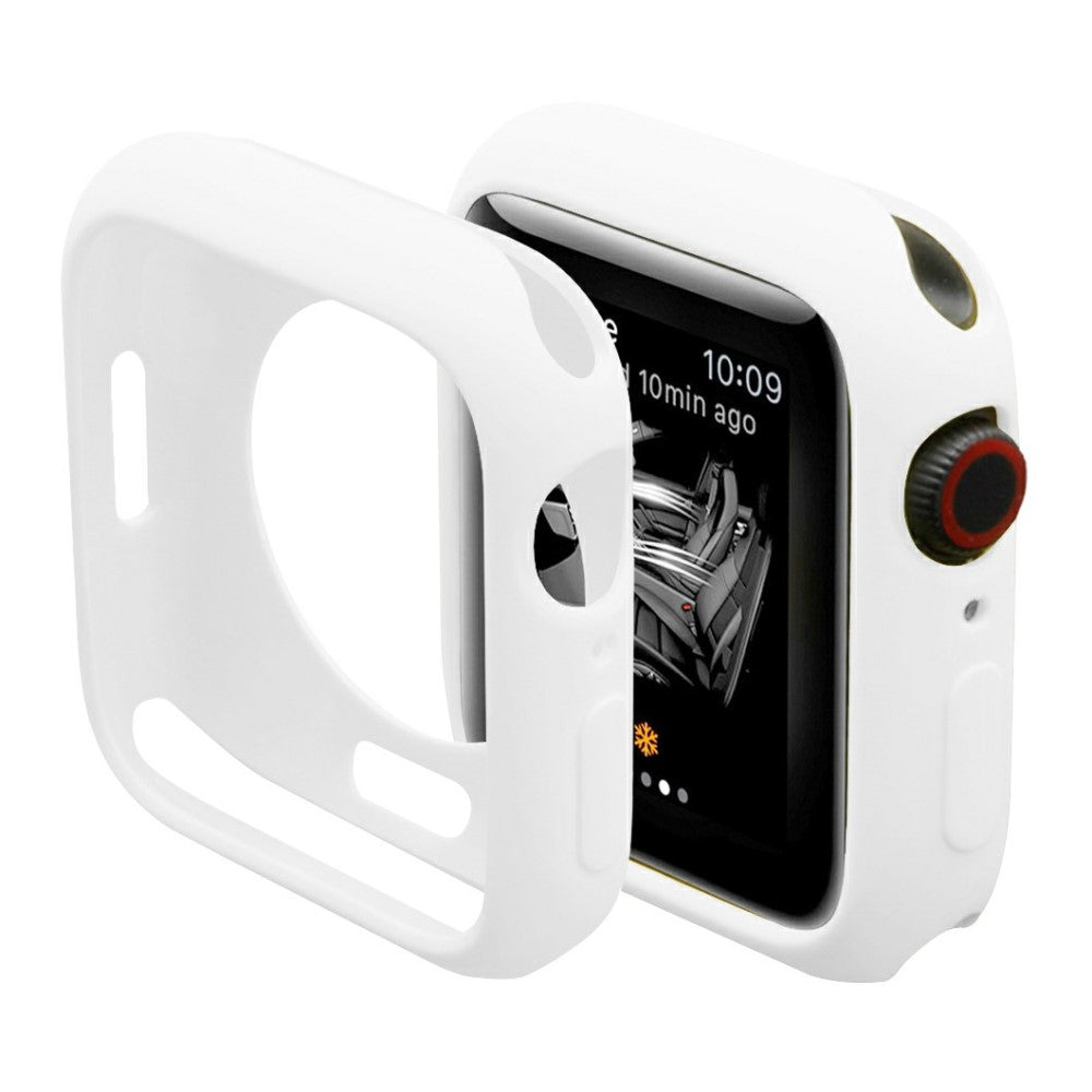 Apple Watch Series 7 41mm  Silikone Bumper  - Hvid#serie_2