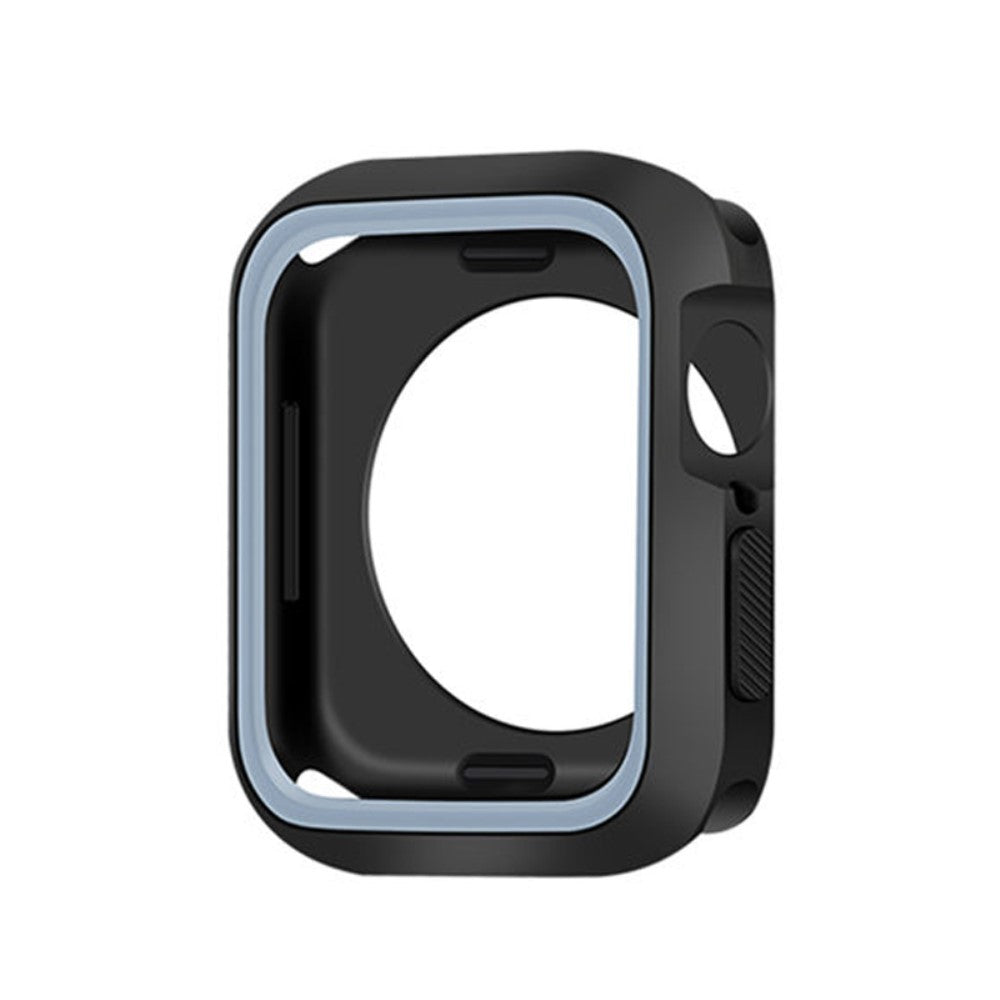 Apple Watch Series 7 41mm  Silikone Bumper  - Blå#serie_9