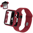 Apple Watch Series 7 41mm Silikon / TPU Hülle mit armband und Gehärtetes Glas