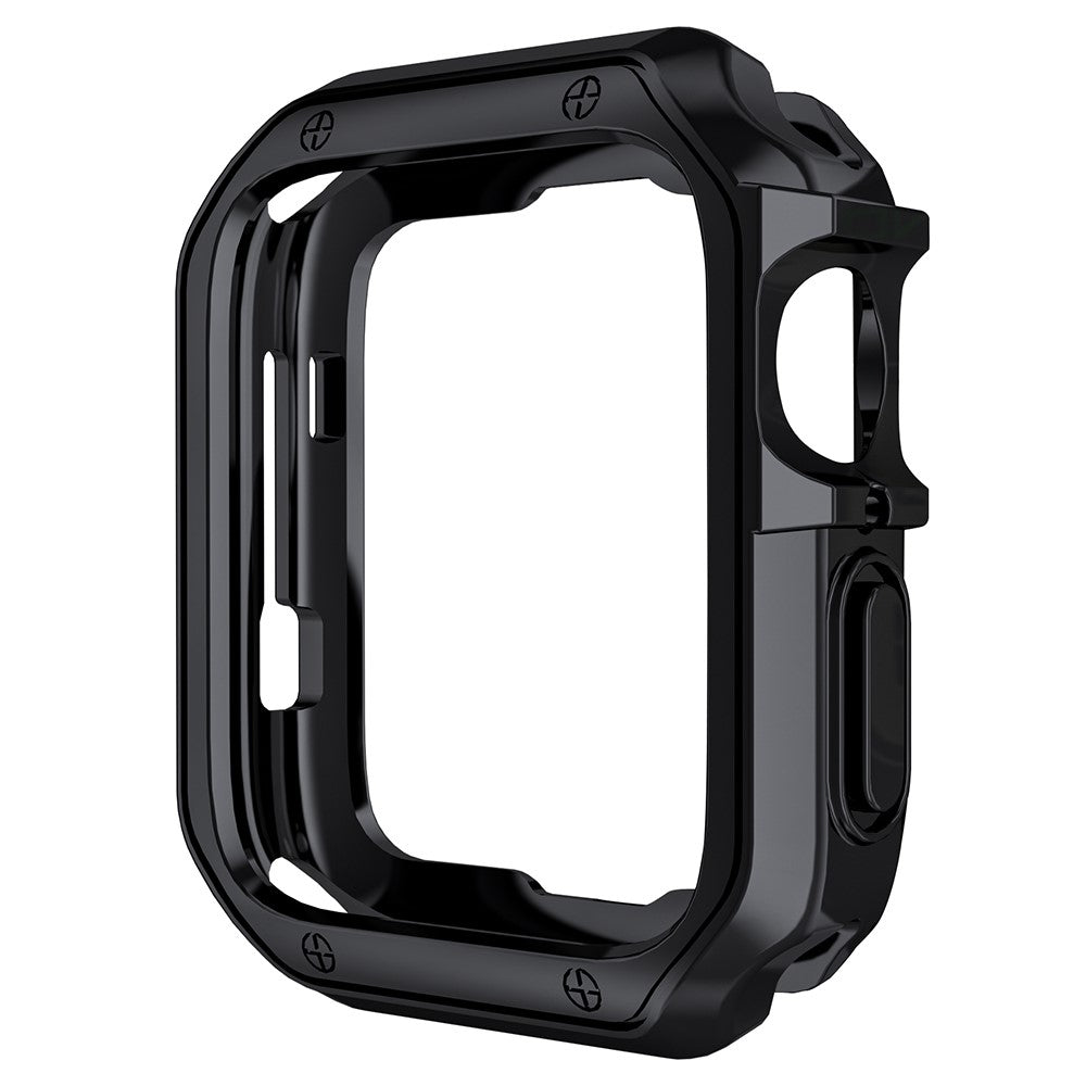 Apple Watch Series 7 41mm  Silikone Bumper  - Sort#serie_2