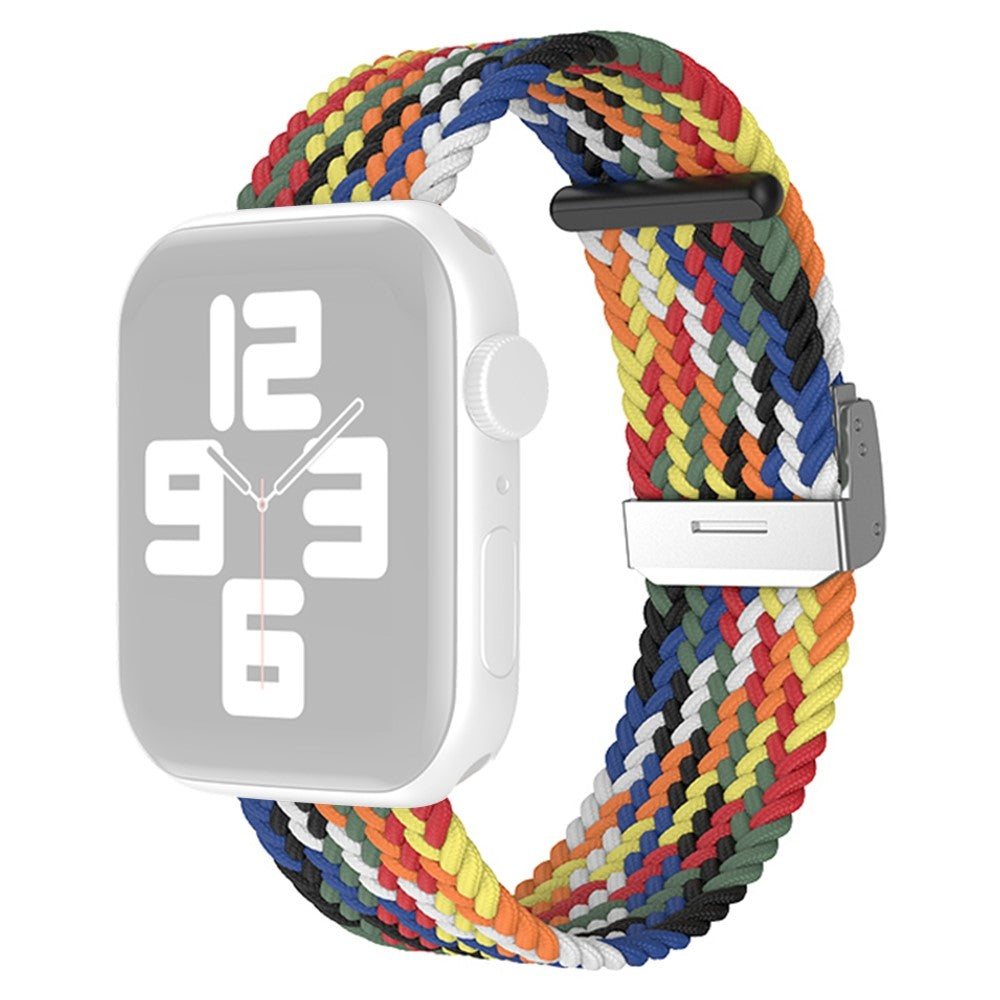 Flot Apple Watch Series 7 41mm Nylon Rem - Flerfarvet#serie_12