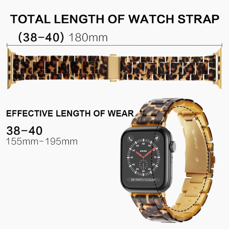 Helt vildt skøn Apple Watch Series 7 41mm  Urrem - Blå#serie_21