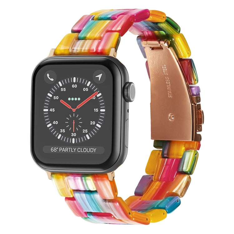 Helt vildt skøn Apple Watch Series 7 41mm  Urrem - Flerfarvet#serie_5