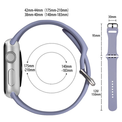 Rigtigt fed Universal Apple Silikone Urrem - Rød#serie_14