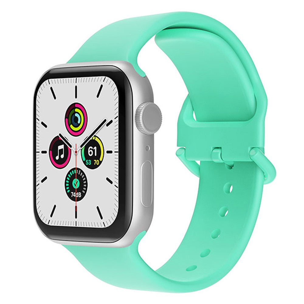 Rigtigt fed Universal Apple Silikone Urrem - Grøn#serie_4