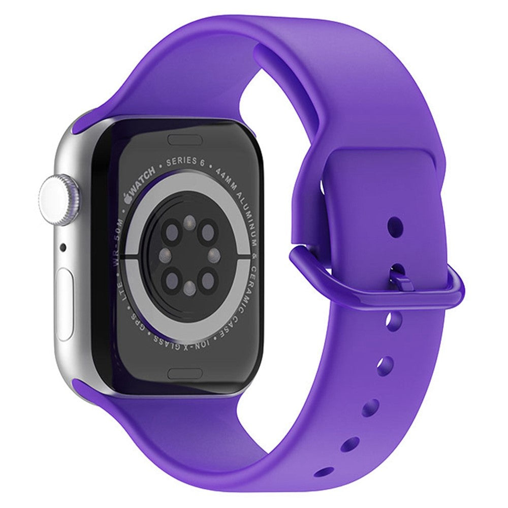Helt vildt nydelig Universal Apple Silikone Rem - Lilla#serie_5