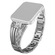 Mega cool Universell Apple Metall und Strass armband