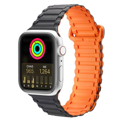 Tidsløst Universal Apple Silikone Rem - Orange#serie_1