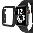 Auffallend Modisch Apple Watch Series 7 45mm Hülle mit Displayschutz in Plastik und Gehärtetes Glas