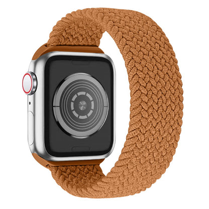 Superflot Apple Watch Series 7 45mm Nylon Rem - Størrelse: S - Orange#serie_1