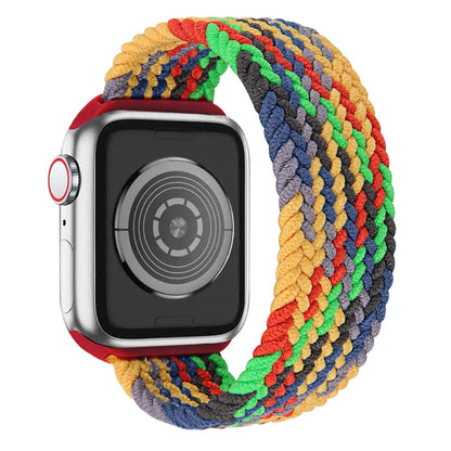 Superflot Apple Watch Series 7 45mm Nylon Rem - Størrelse: S - Flerfarvet#serie_4