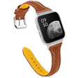 Auffallend nett Oppo Watch (46mm) Echtes Leder armband