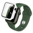 Unglaublich Schön Apple Watch Series 7 45mm Hülle mit Displayschutz in Plastik und Gehärtetes Glas