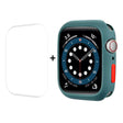 Unglaublich Gut Apple Watch Series 7 45mm Hülle mit Displayschutz in Silikon / TPU