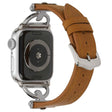 Apple Watch Series 7 45mm Metall und Kunstleder armband