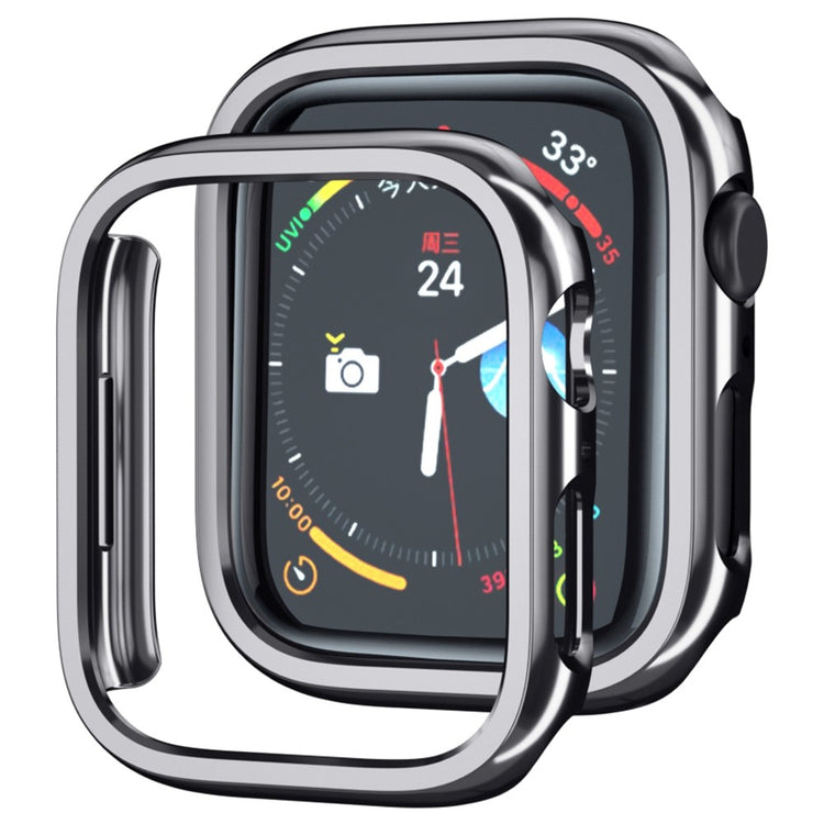 Apple Watch Series 7 45mm  Silikone Bumper  - Sort#serie_1