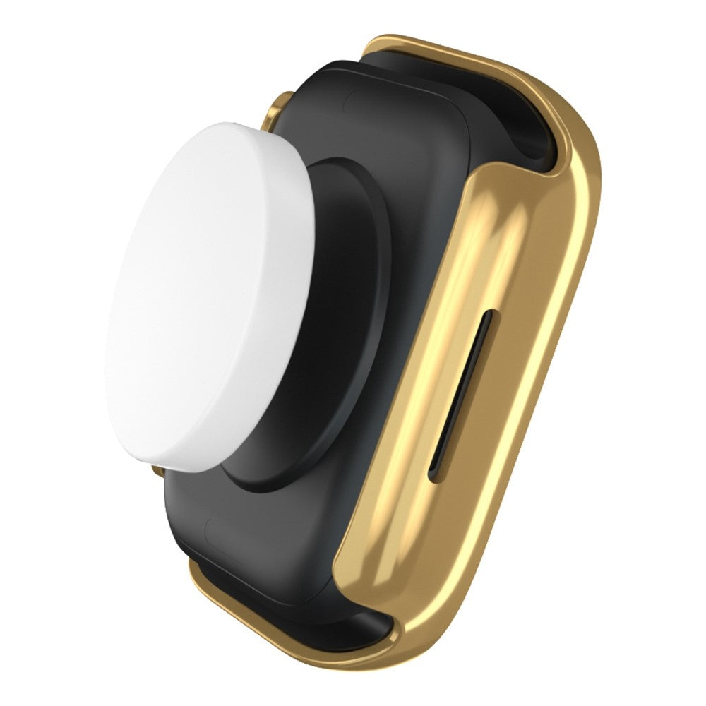 Apple Watch Series 7 45mm  Silikone Bumper  - Guld#serie_3