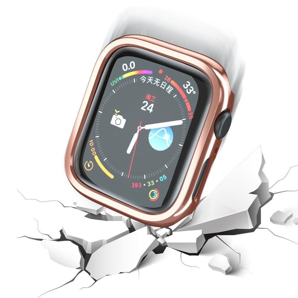 Apple Watch Series 7 45mm  Silikone Bumper  - Pink#serie_4