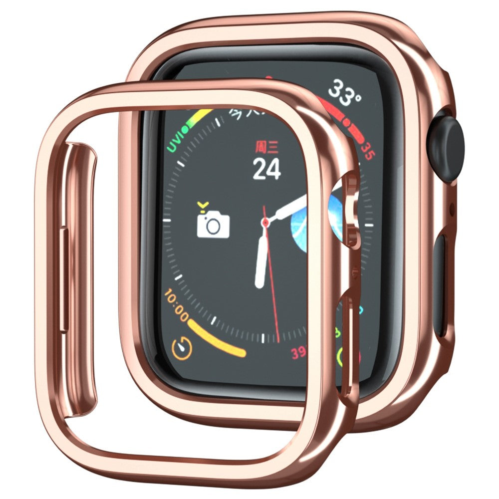 Apple Watch Series 7 45mm  Silikone Bumper  - Pink#serie_4