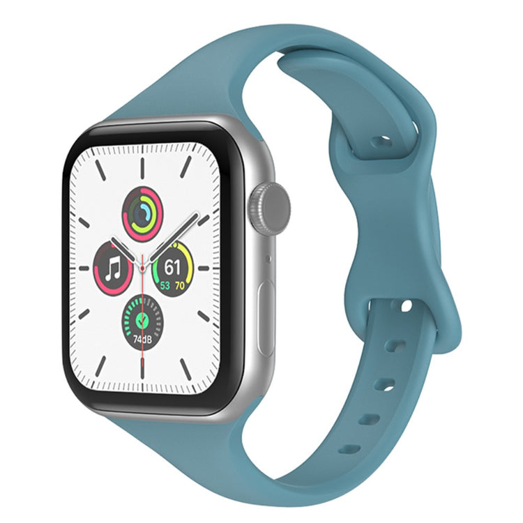 Mega fed Apple Watch Series 7 45mm Silikone Rem - Grøn#serie_11