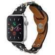 Elegant Apple Watch Series 7 45mm Kunstleder armband
