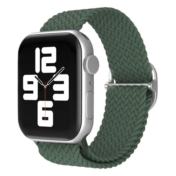 Mega godt Apple Watch Series 7 45mm Stof Urrem - Grøn#serie_10