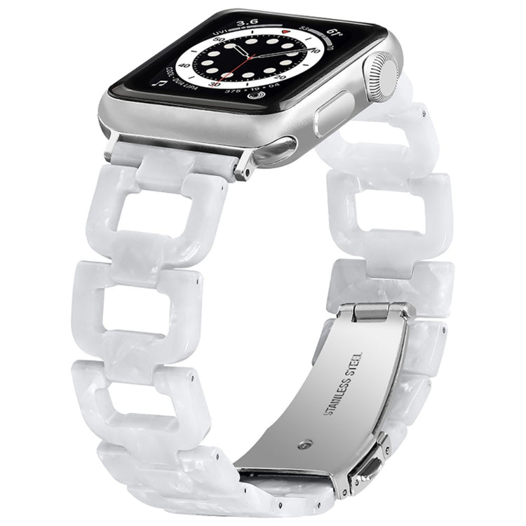 Super kønt Apple Watch Series 7 45mm  Rem - Hvid#serie_9