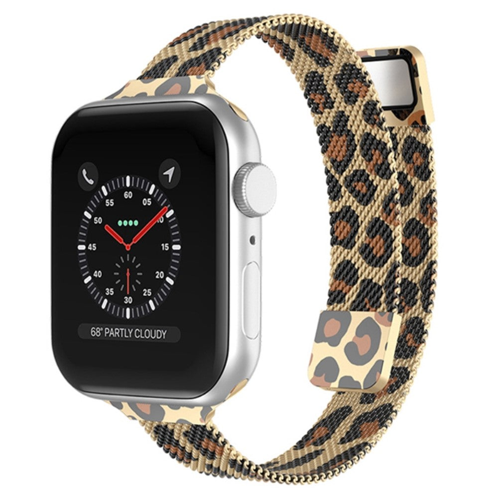 Helt vildt smuk Apple Watch Series 7 45mm Metal Urrem - Guld#serie_4