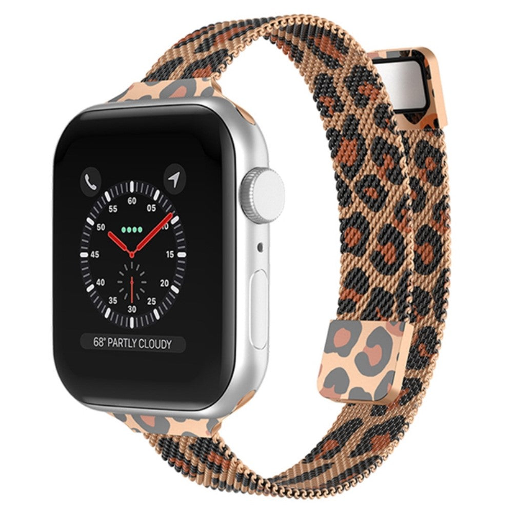 Helt vildt smuk Apple Watch Series 7 45mm Metal Urrem - Pink#serie_7