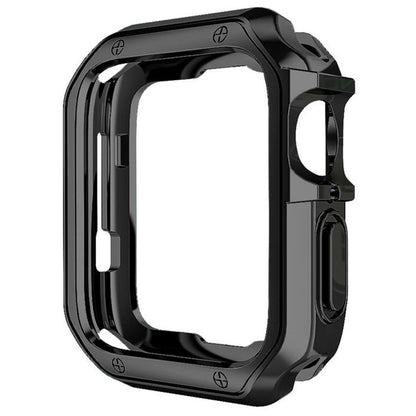 Apple Watch Series 7 45mm  Silikone Bumper  - Sort#serie_1