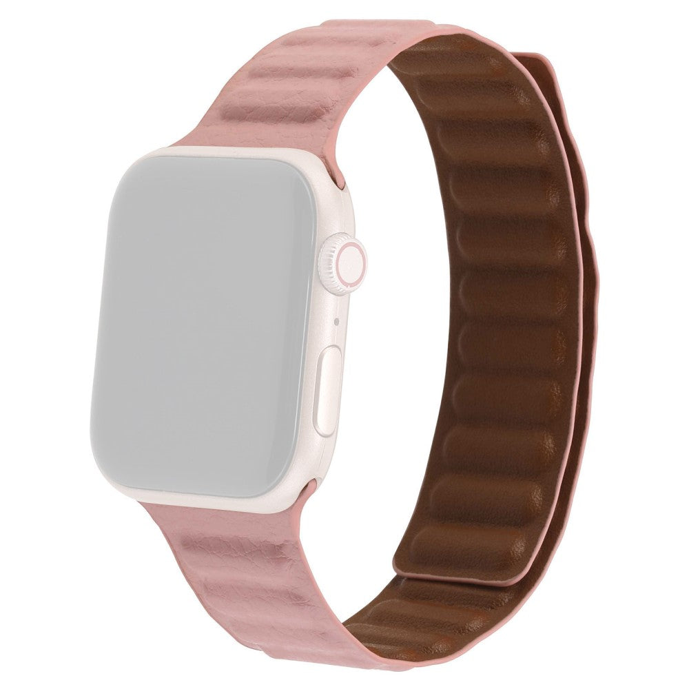Meget cool Universal Apple Ægte læder Rem - Pink#serie_12