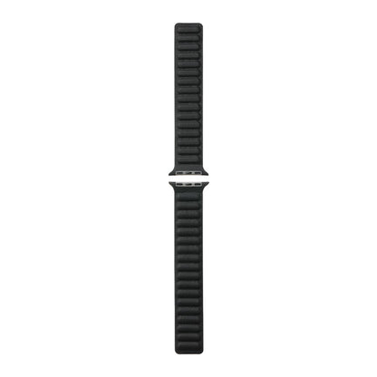 Rigtigt rart Universal Apple Ægte læder Urrem - Sort#serie_6