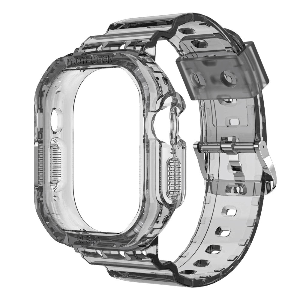 Sejt Apple Watch Ultra Silikone Rem - Sort#serie_3