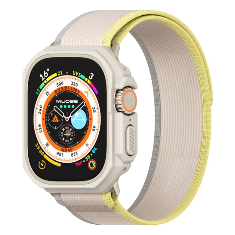 Rigtigt Fint Apple Watch Ultra Plastik Cover - Sølv#serie_5