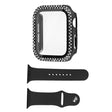 Apple Watch Series 8 (41mm) / Apple Watch Series 7 41mm Plastik Hülle mit armband und Gehärtetes Glas
