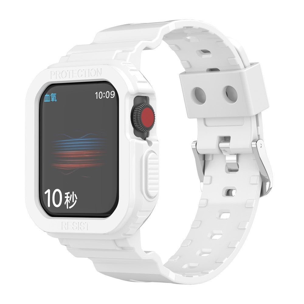 Mega pænt Universal Apple Silikone Rem - Hvid#serie_2