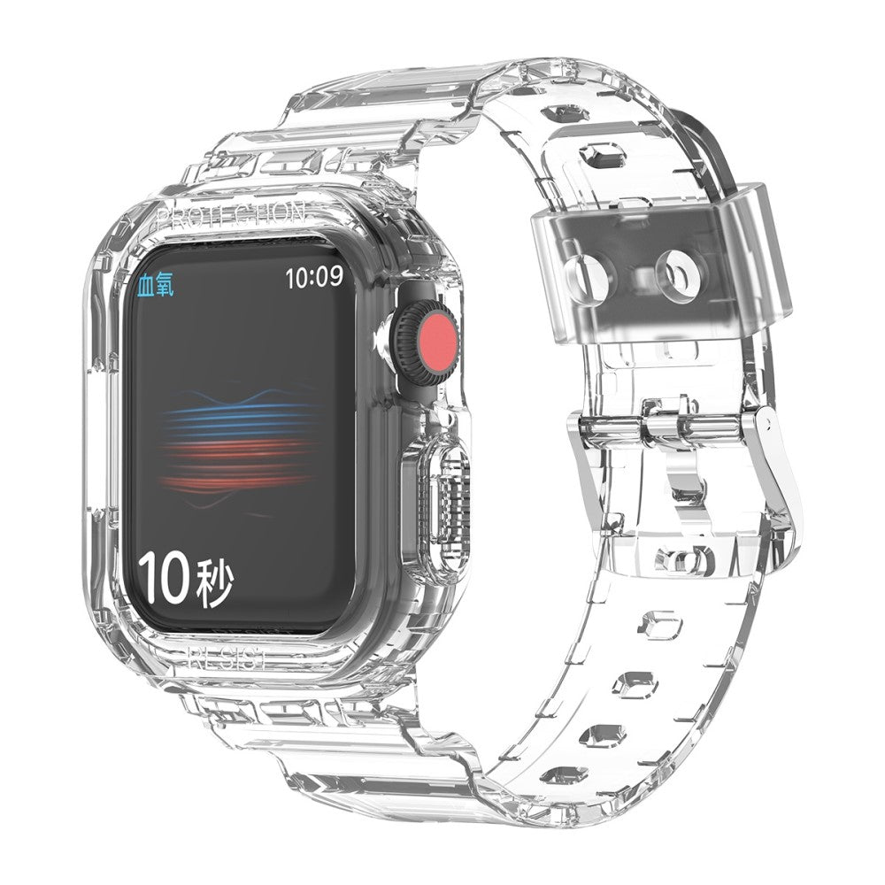 Mega pænt Universal Apple Silikone Rem - Gennemsigtig#serie_8