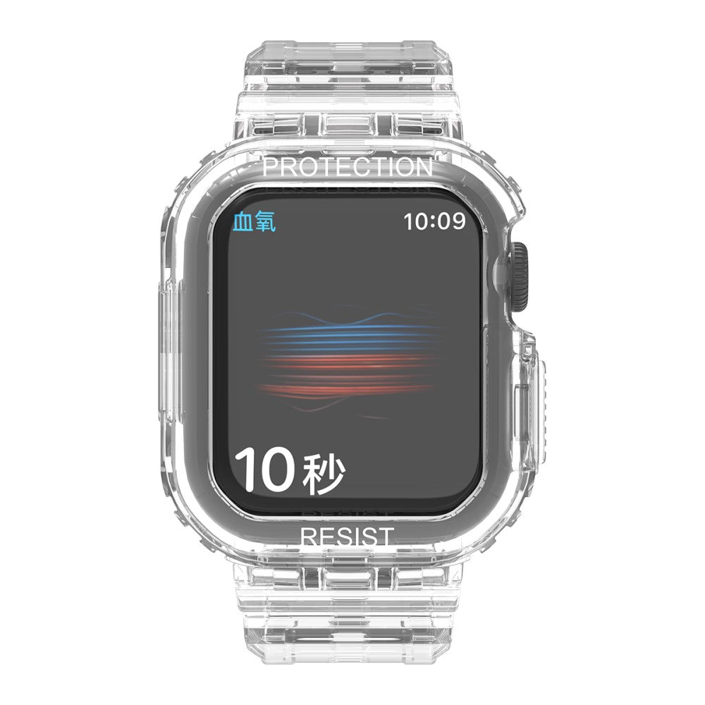 Mega pænt Universal Apple Silikone Rem - Gennemsigtig#serie_8