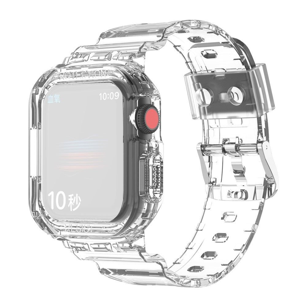 Meget elegant Universal Apple Silikone Rem - Gennemsigtig#serie_8