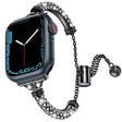 Mega stylisch Universell Apple Metall und Strass armband