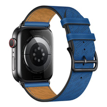 Meget fed Universal Apple Ægte læder Rem - Blå#serie_2