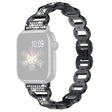 Dauerhaft Universell Apple Metall und Strass armband