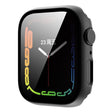 Auffallend Modisch Apple Watch Series 8 (45mm) / Apple Watch Series 7 45mm Hülle mit Displayschutz in Plastik und Gehärtetes Glas