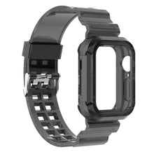 Pænt Universal Apple Silikone Rem - Sort#serie_1